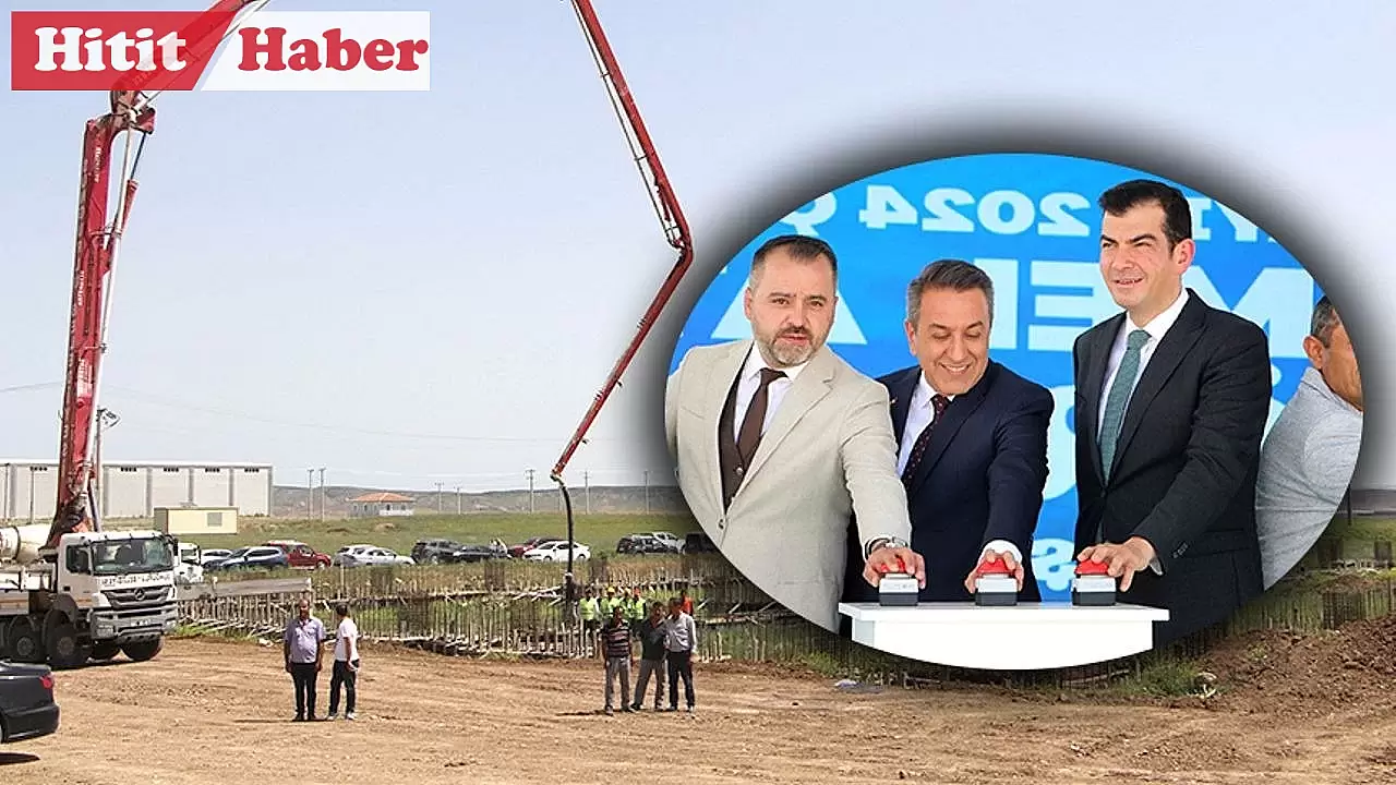 Masav Savunma Sanayi, Sungurlu OSB'de Namlu Fabrikası İçin Temel Attı!