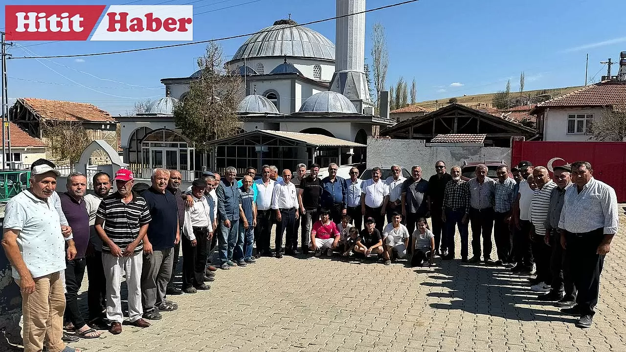 AK Parti Milletvekili Ahlatcı, Çorum'daki dolu felaketiyle zarar gören köyleri ziyaret etti