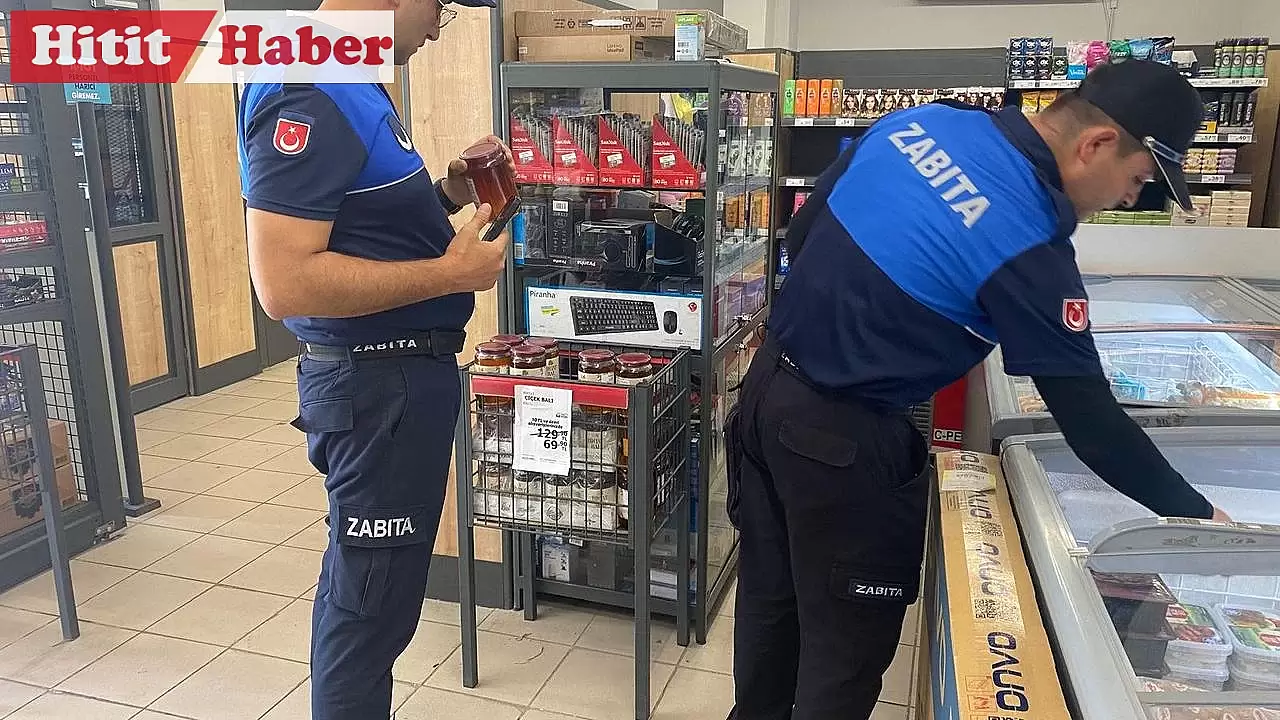 Sungurlu'da Zabıta Ekiplerinden Market Denetimi: Fiyatlar ve Hijyen Kontrolü Devam Edecek