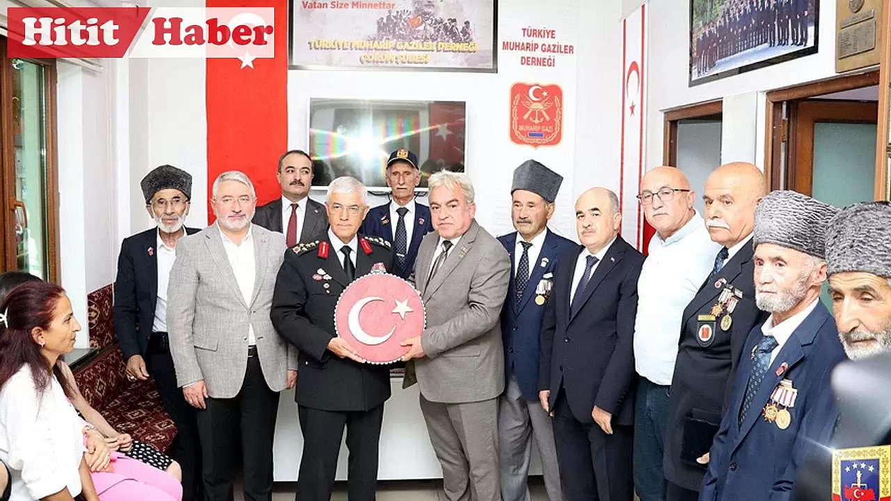 Jandarma Genel Komutanı Çorum'da Gazilerle Buluştu ve Şehit Ailelerine Destek Verdi