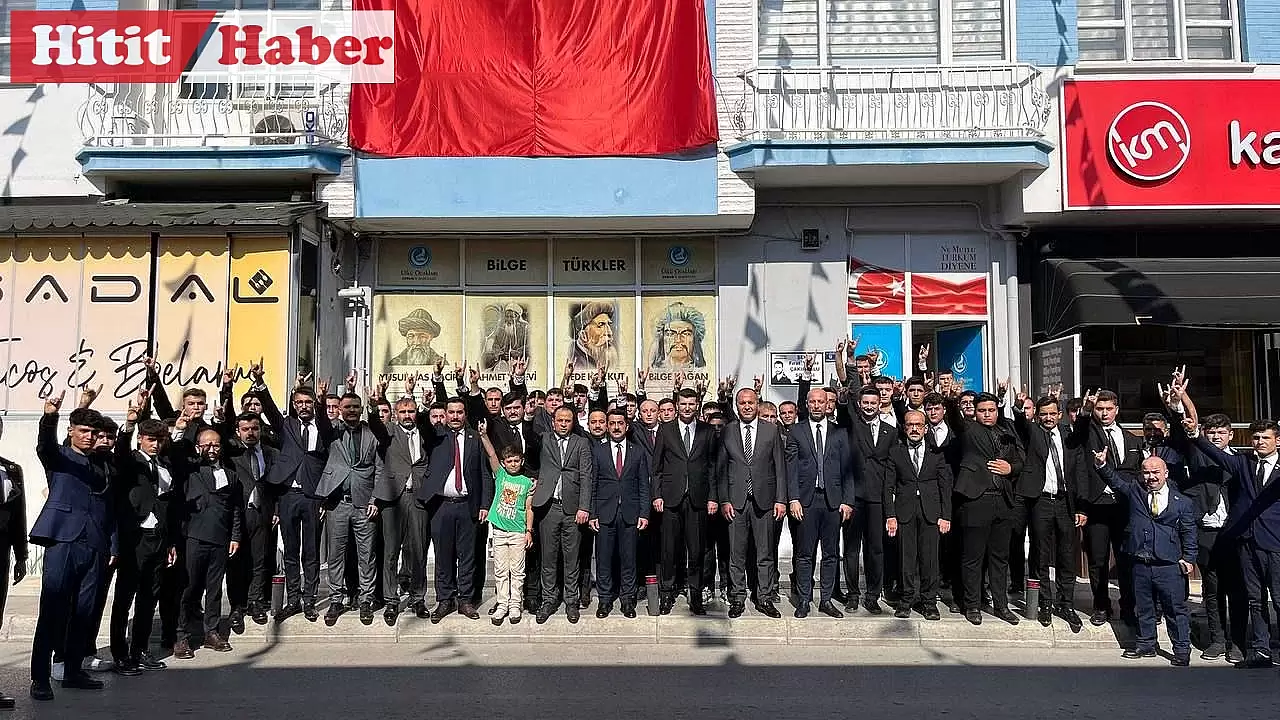 Ülkü Ocakları Genel Başkanı Çorum'da Teşkilatları Ziyaret Etti