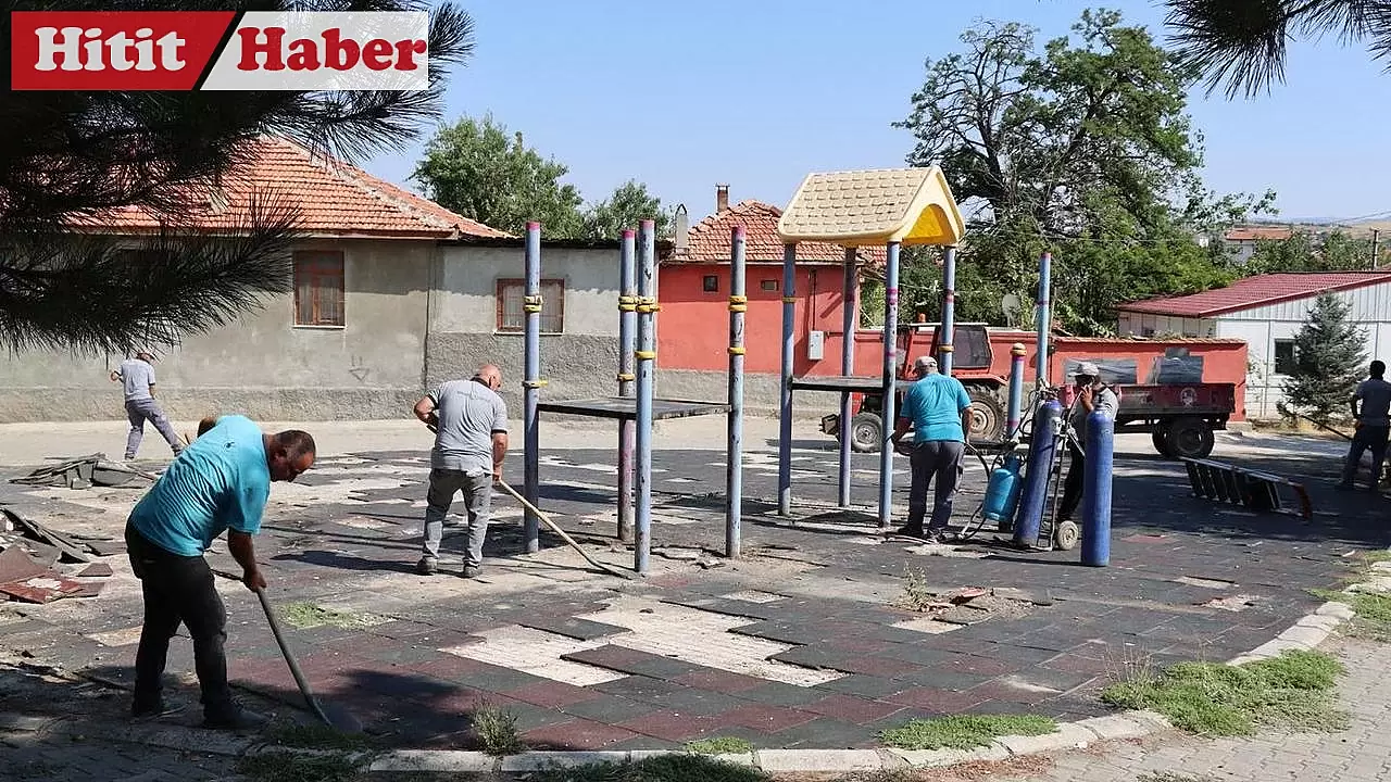 Sungurlu Belediye Başkanı Muhsin Dere, altyapı çalışmalarını ve park yenilemelerini açıkladı