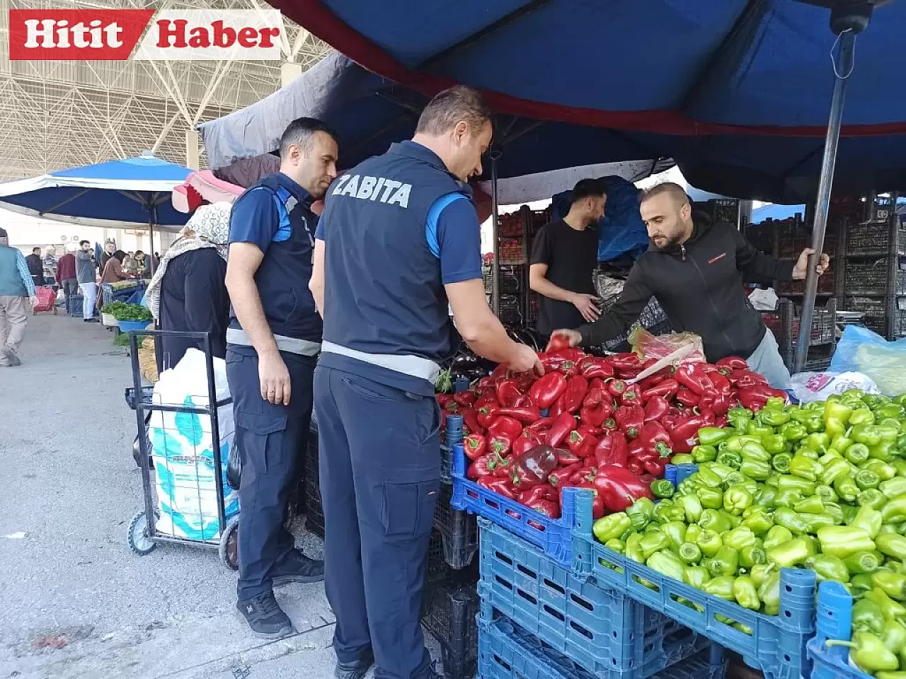 "Çorum'da Zabıta Ekiplerinden Pazar Esnafına Sert Cezalar!"