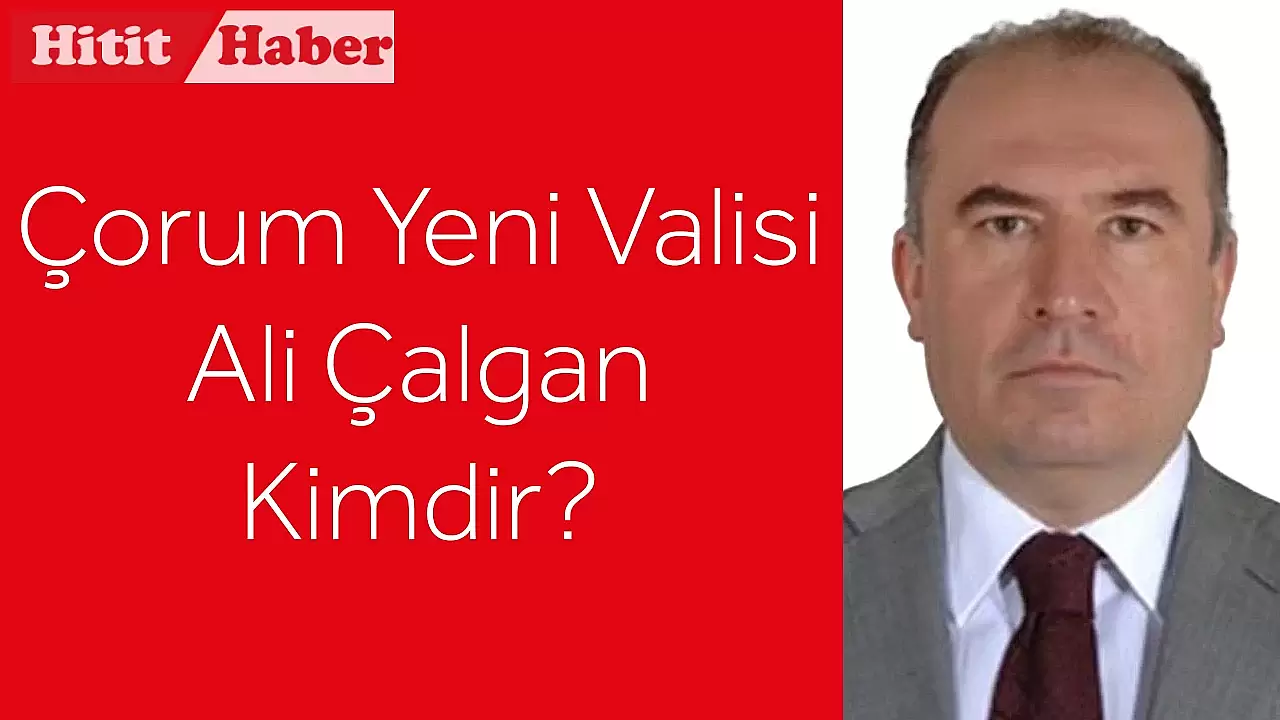 Çorum Valisi Olarak Atanan Ali Çalgan Kimdir? - Biyografisi ve Kariyer Yolculuğu