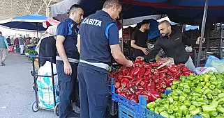 "Çorum'da Zabıta Ekiplerinden Pazar Esnafına Sert Cezalar!"