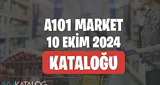 A101 10 Ekim 2024 Kataloğu Aktüel Ürünleri