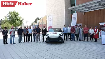 Hitit Üniversitesi, Toyota'dan Hibrit Araç Hibe Aldı