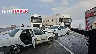 Çorum-Samsun Karayolunda Zincirleme Kaza: 10 Yaralı!