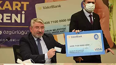 Çorum Belediyesi, Sosyal Destek Kartı ile 1000 TL Kırtasiye Yardımı Yapacak