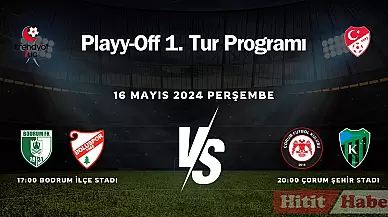 Trendyol 1. Lig Play-off İlk Tur Müsabakaları Yarın Start Alacak