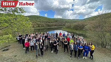 Çorum'da Doğaseverler Hitit Yolu'nda Yürüdü, Budaközü Vadisi'ni Keşfetti.