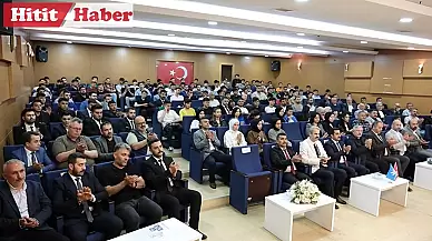 Çorum'da "Dokuz Işık Penceresinden Türk-İslam Ülküsü ve Millî Doktrin" konulu konferans düzenlendi