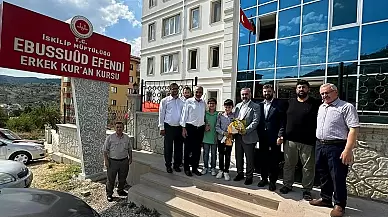 Çorum Müftüsü İskilip'te İncelemelerde Bulundu ve Öğrencilerle Sohbet Etti