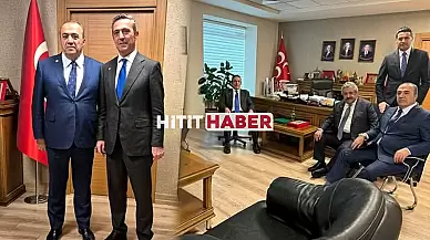 Fenerbahçe Başkanı Ali Koç, MHP'li Vahit Kayrıcı'yı ziyaret etti