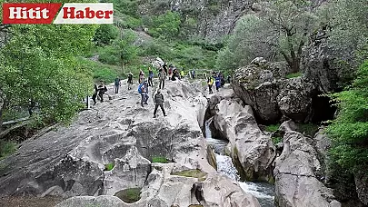 Çorum'daki Budaközü Vadisi, İlkbaharda Doğa Tutkunlarını Kendine Çekiyor