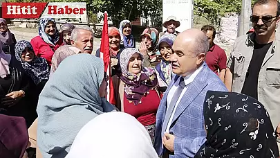 Yatukcu Mahallesi Sakinlerinin Vali Dağlı'dan Doğalgaz İsteği