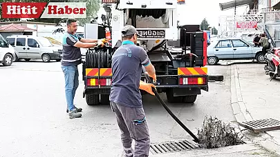 Çorum Belediyesi, Kuvvetli Yağışlar İçin Önlem Alıyor