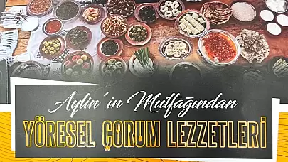 Çorum Belediyesi, "Aylin’in Mutfağından Yöresel Çorum Lezzetleri" kitabını tanıttı