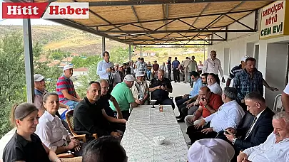 CHP Heyeti Boğazkale İlçesinde Muharrem Ayı Etkinliklerine Katıldı