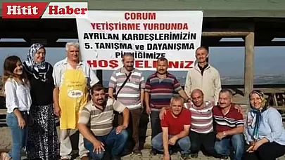 Çorum Yetiştirme Yurdu'ndan Geleneksel 6. Yurt Kardeşliği Pikniği!