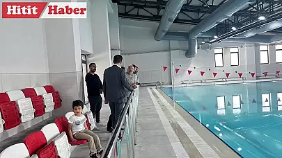 Kaymakam Mutlu Köksal, Yarı Olimpik Yüzme Havuzunu İnceledi ve Sporcularla Buluştu