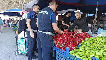 "Çorum'da Zabıta Ekiplerinden Pazar Esnafına Sert Cezalar!"