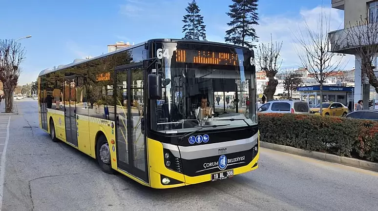 Çorum Belediyesi, 29 Ekim'de Ücretsiz Toplu Ulaşım Hizmeti Sunacak