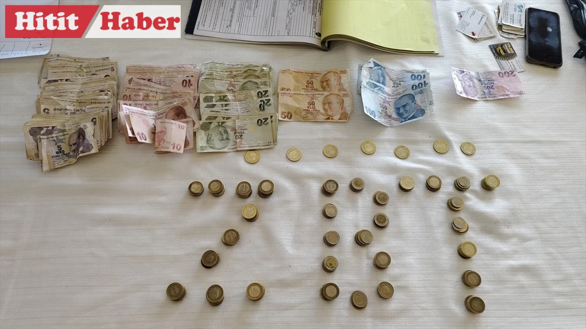 Sungurlu'da Dilenciye Yüksek Miktarda Para Çıktı