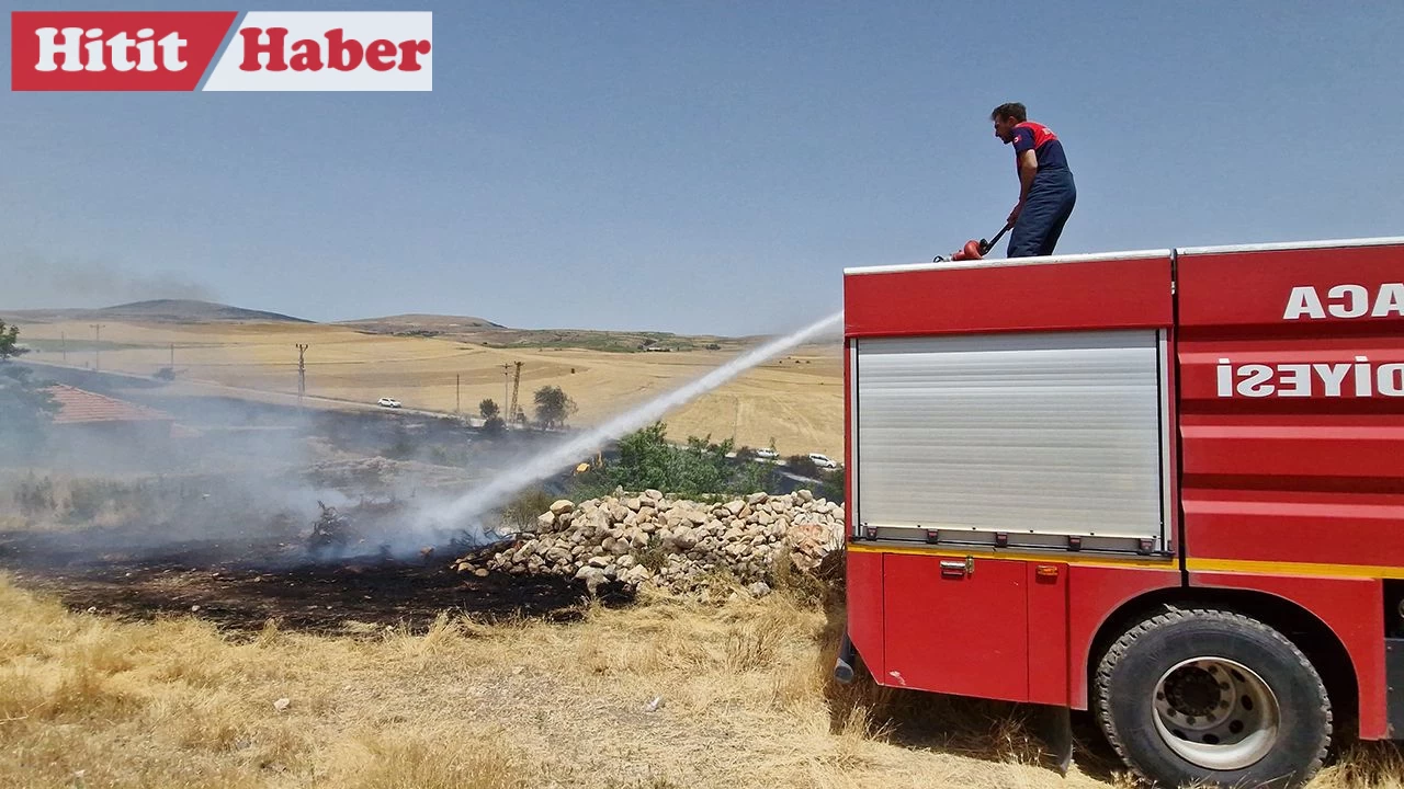 Alaca Belediyesi İtfaiye Amiri: Anız Yakmak Yerine Alternatif Yöntemlere Odaklanalım