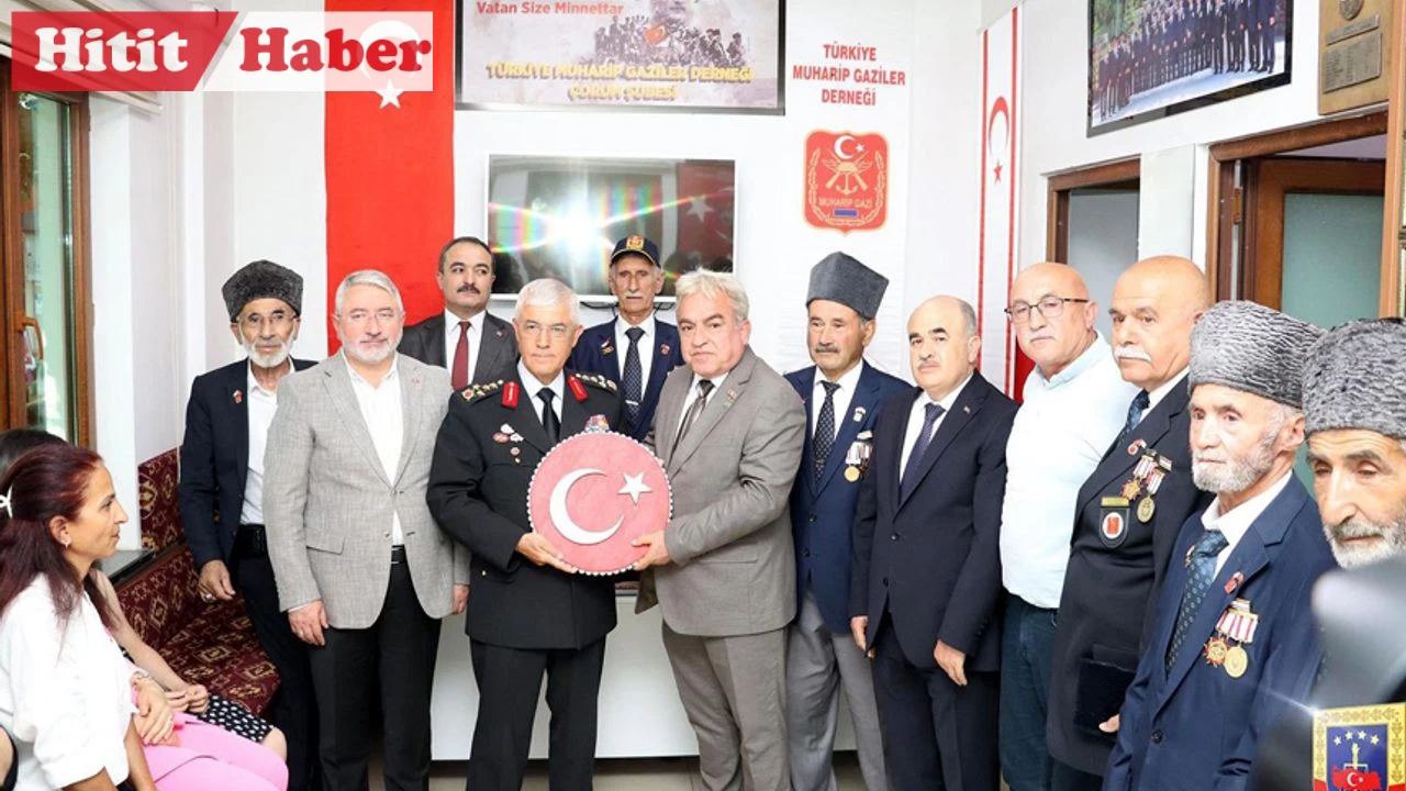 Jandarma Genel Komutanı Çorum'da Gazilerle Buluştu ve Şehit Ailelerine Destek Verdi