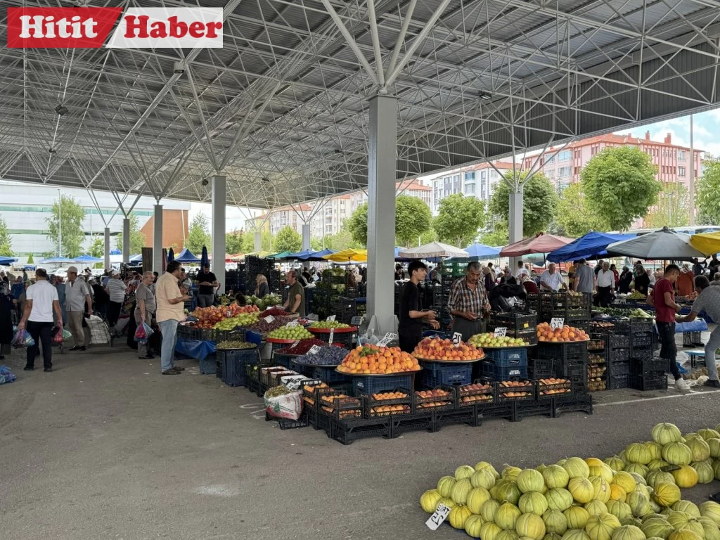 Çorum Belediyesi Semt Pazarlarında Çadırları Kaldırıyor, Yeni Modellerle Değiştiriyor!