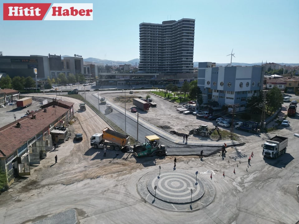 Çorum Belediyesi, Ulaşımı Rahatlatacak Yeni Yol İnşaatına Başladı