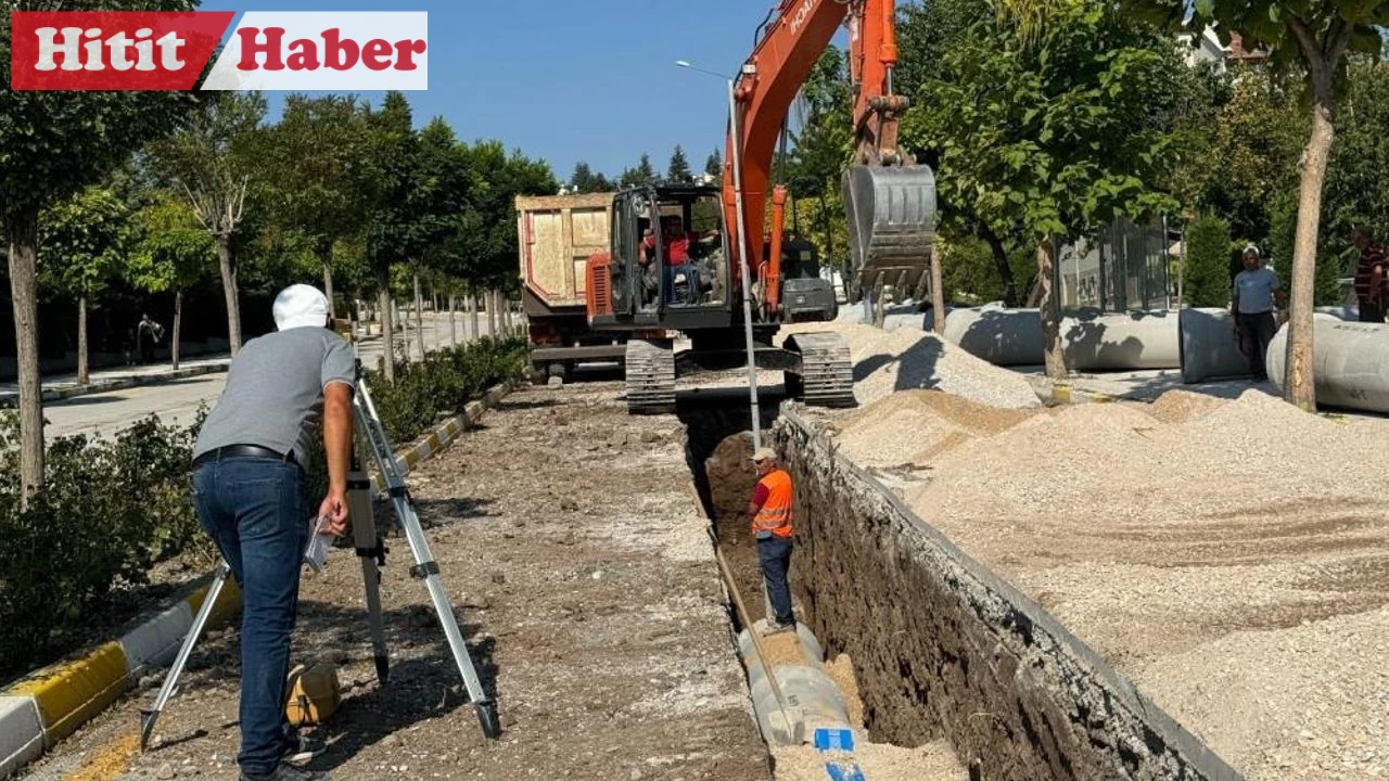 Çorum Belediyesi Yağmur Suyu Altyapısını Güçlendiriyor!