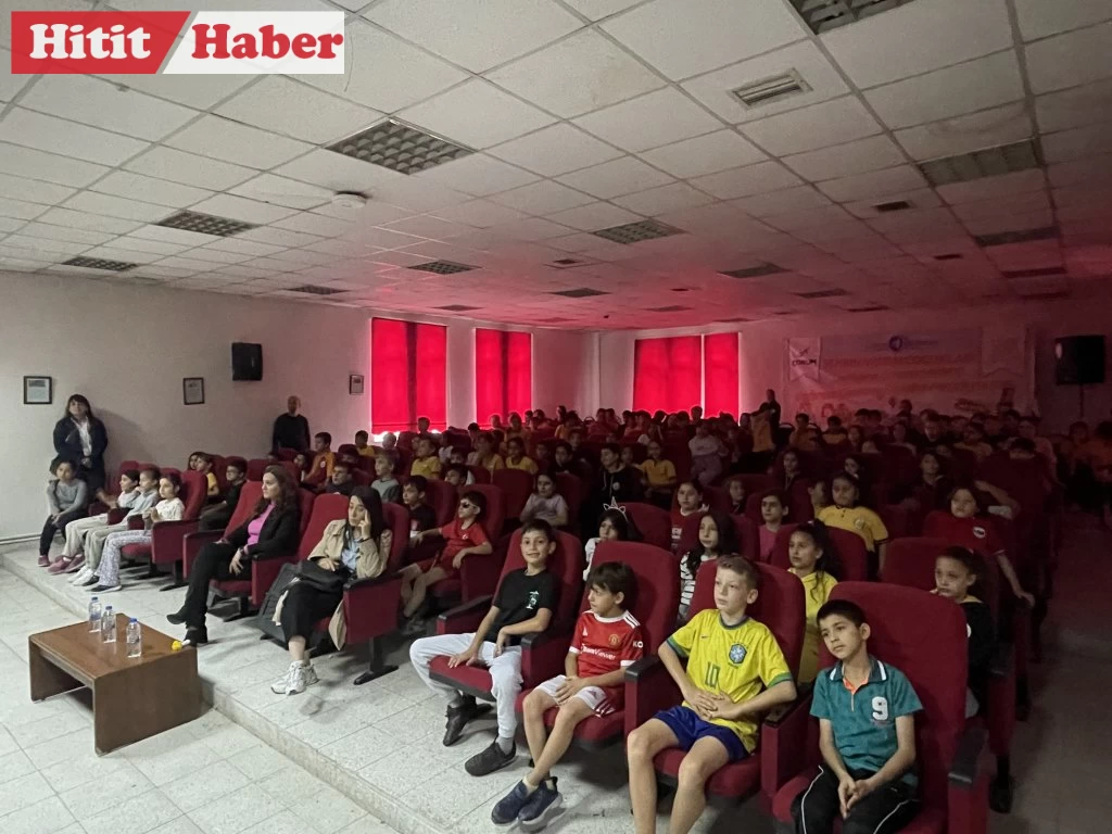 Çorum'da Çocuklara Sağlıklı Beslenme Seminerleri Devam Ediyor